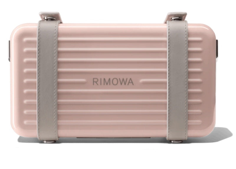 Rimowa Personal Polycarbonate Cross-Body Clutch Bag Rose