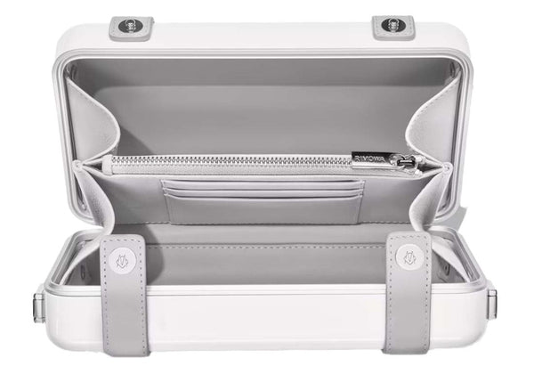 Rimowa Personal Polycarbonate Cross-Body Clutch Bag White