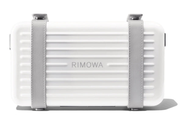 Rimowa Personal Polycarbonate Cross-Body Clutch Bag White