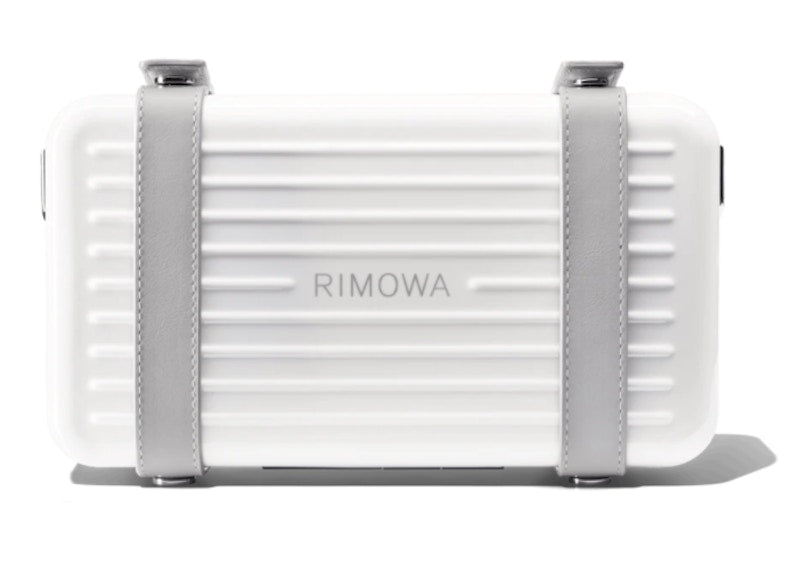 Rimowa Personal Polycarbonate Cross-Body Clutch Bag White