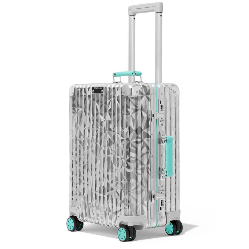 Rimowa x Tiffany &amp; Co. Rock Cut Cabin Argent