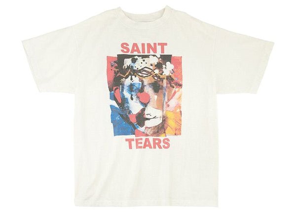 T-shirt Clown Saint Mxxxxxx x Denim Tears Blanc