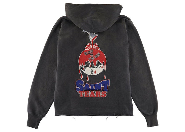 Sweat à capuche Saint Mxxxxxx x Denim Tears Holy Grail Vintage Noir