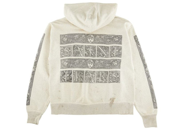 Sweat à capuche mural Saint Mxxxxxx x Denim Tears gris