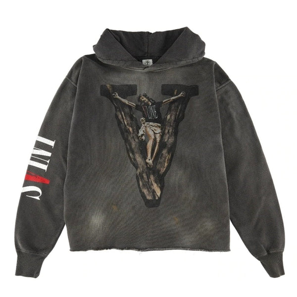 Sweat à capuche Saint Mxxxxxx x VLONE Noir 