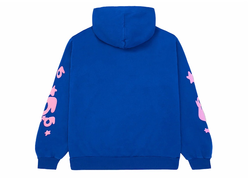 Sp5der Beluga Hoodie Blue