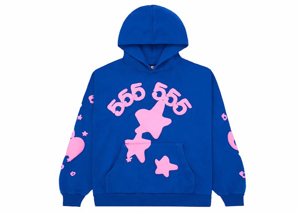 Sp5der Beluga Hoodie Blue