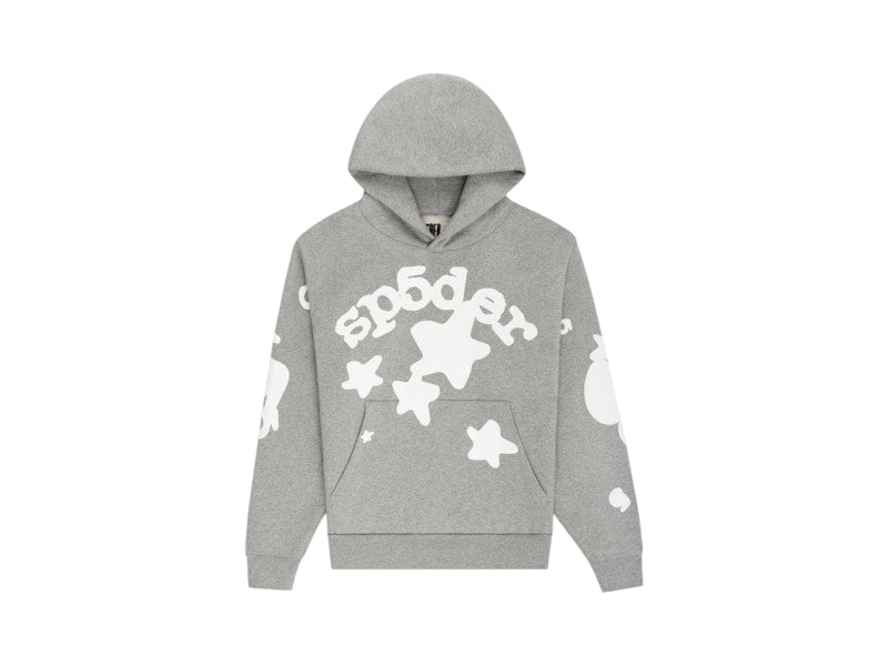 Sp5der Beluga Hoodie Dark Grey Heather