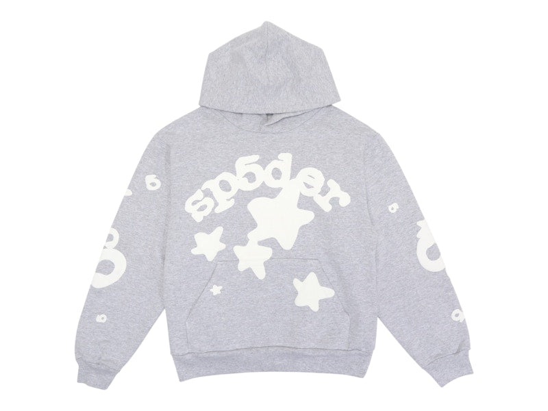 Sp5der Beluga Hoodie Heather Grey