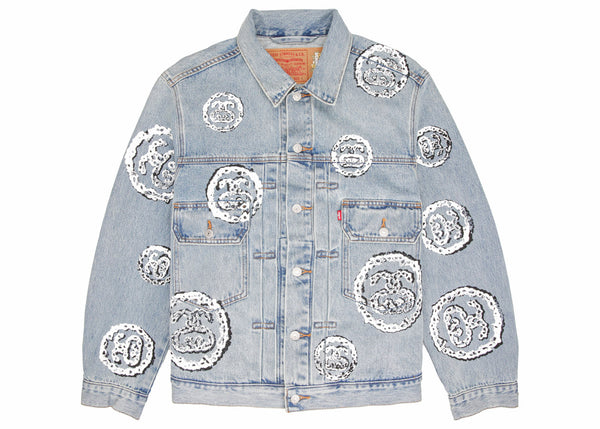 Veste Stussy x Denim Tears Type 2 Indigo