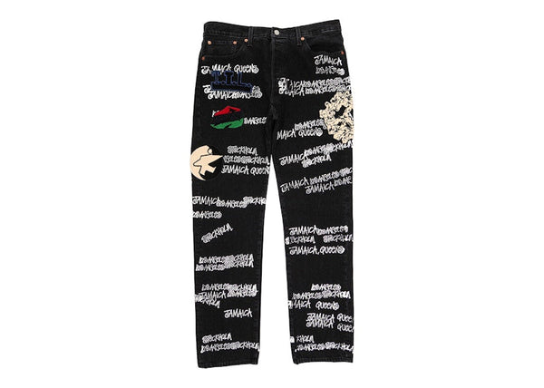 Jean Stussy x Denim Tears x Our Legacy TTL 501 noir