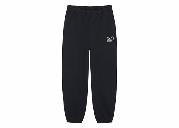 Pantalon polaire délavé Stussy x Nike noir