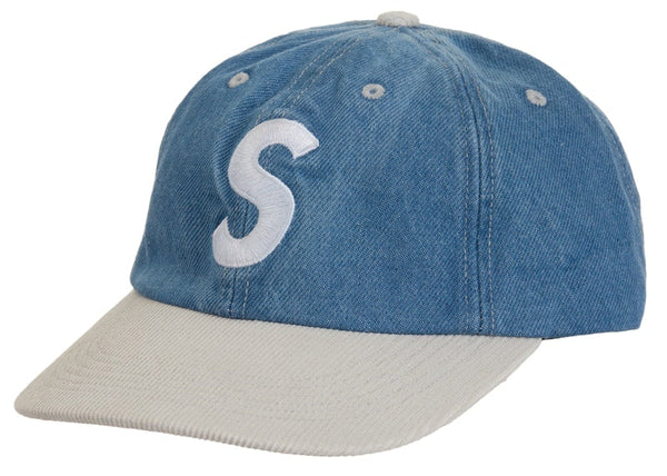 Jean délavé Supreme 2 tons avec logo S à 6 panneaux