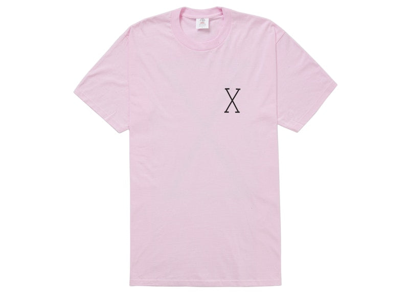 Supreme 40 Acres Malcolm X Tee Pink