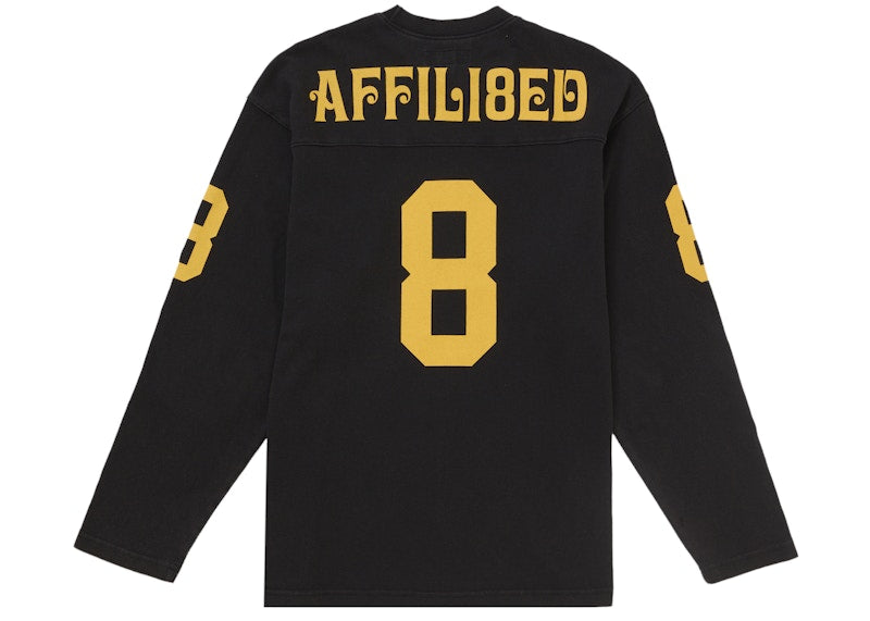 Supreme Affiliated L/S Fußballoberteil Schwarz