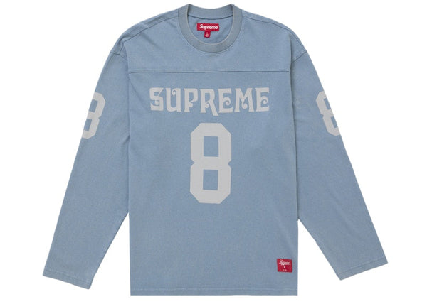Haut de football à manches longues Supreme Affiliated bleu poussiéreux