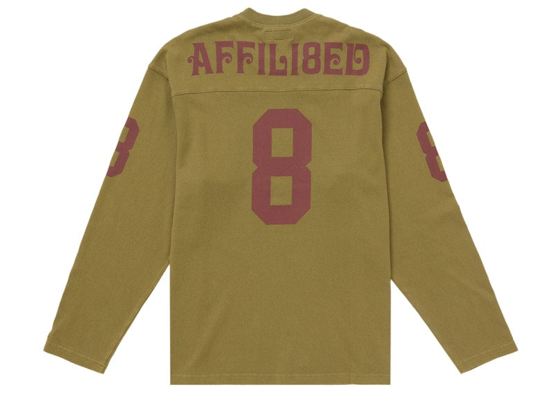 Supreme Affiliated L/S Fußballoberteil Helles Olivgrün