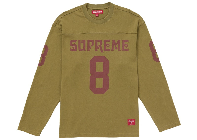 Supreme Affiliated L/S Fußballoberteil Helles Olivgrün