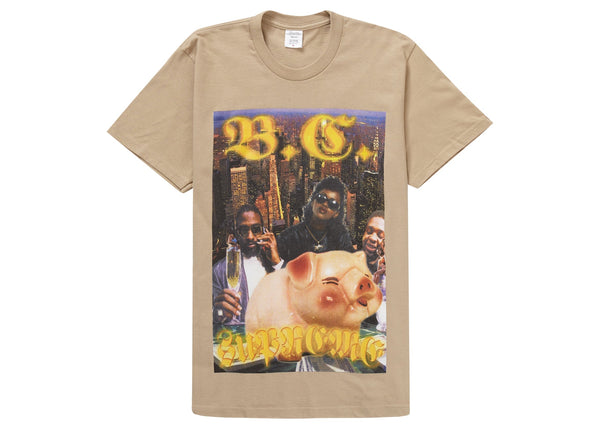 T-shirt Supreme Bernadette Corporation Money Kaki