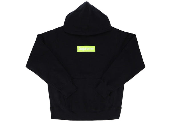Supreme Box Logo Kapuzenpullover (FW17) Schwarz