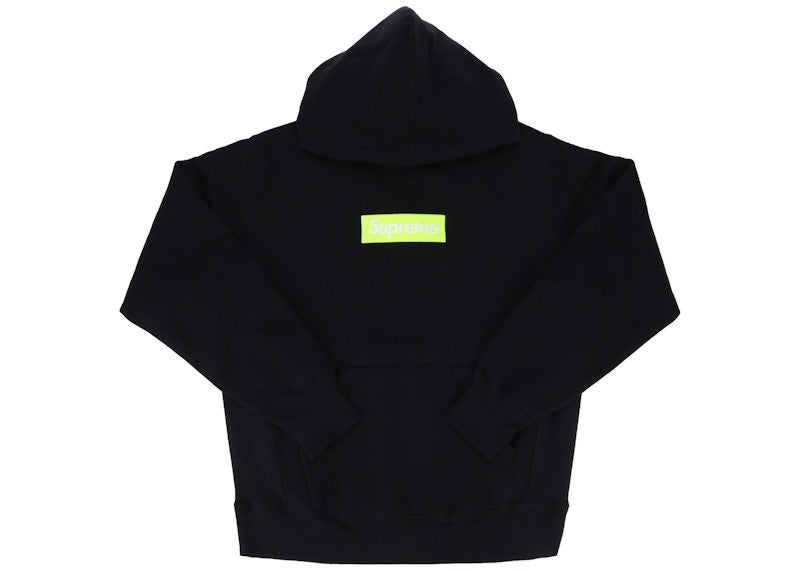 Supreme Box Logo Kapuzenpullover (FW17) Schwarz