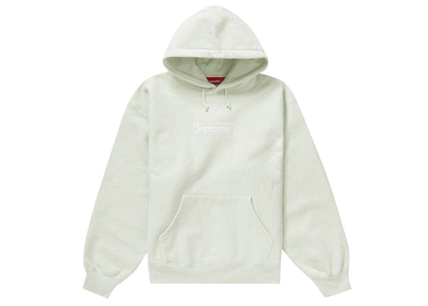 Sweat à capuche Supreme Box Logo (FW23) Vert clair