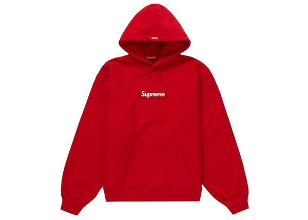 Sweat à capuche Supreme Box Logo (FW23) Rouge
