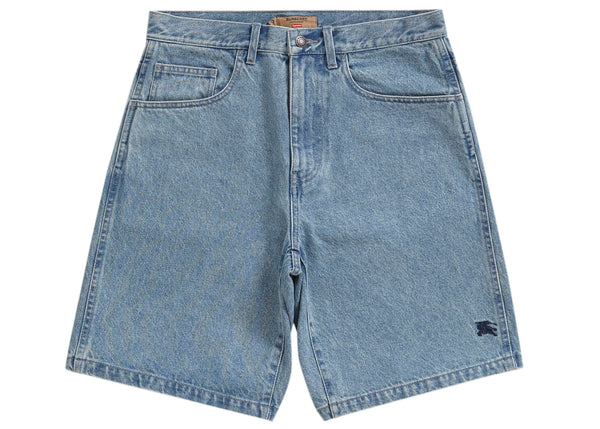 Short en jean Supreme Burberry bleu délavé 