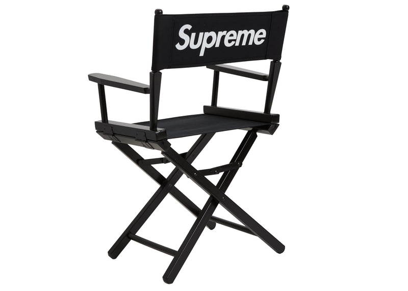 Chaise de réalisateur suprême noire