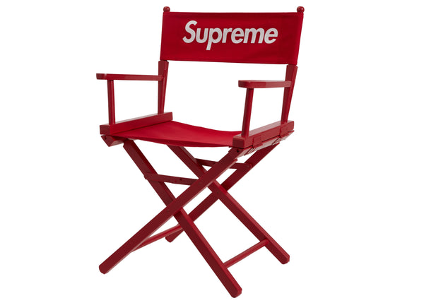 Chaise de réalisateur suprême rouge
