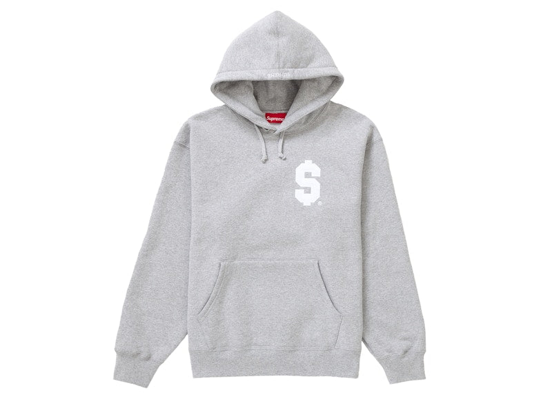 Sweat à capuche Supreme $ Gris chiné