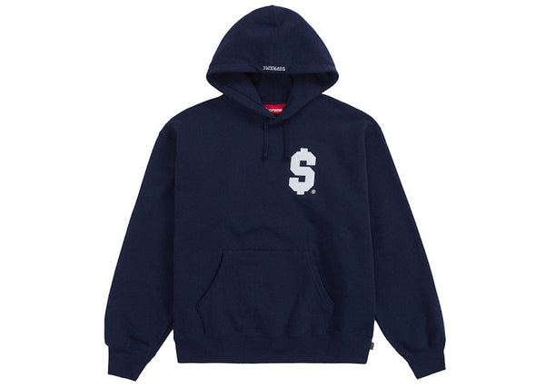 Sweat à capuche Supreme $ Bleu marine
