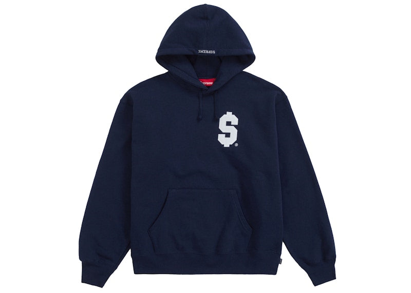 Supreme $ Kapuzenpullover Marineblau