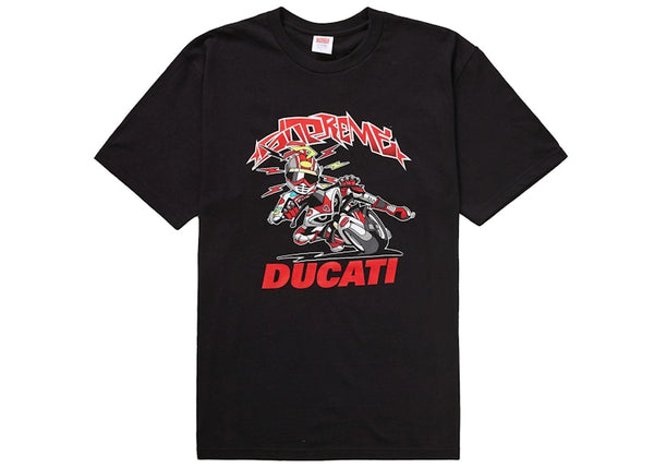 Supreme Ducati Bike Tee Black