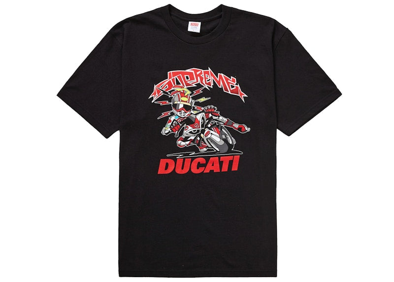 Supreme Ducati Bike Tee Black