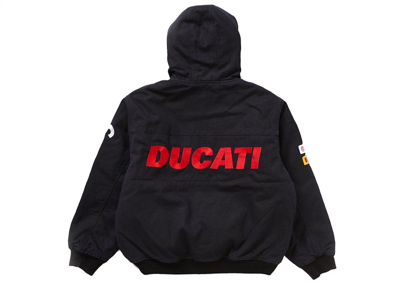Veste de travail à capuche Supreme Ducati noire 