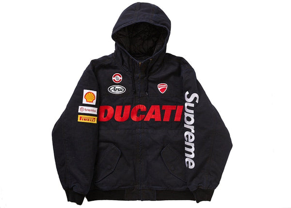 Veste de travail à capuche Supreme Ducati noire 