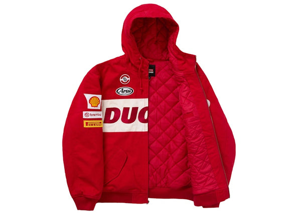 Veste de travail à capuche Supreme Ducati Rouge