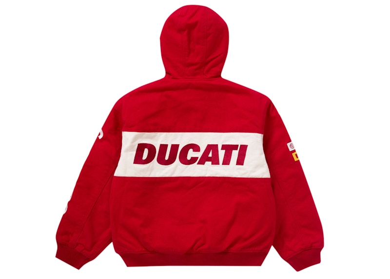 Veste de travail à capuche Supreme Ducati Rouge