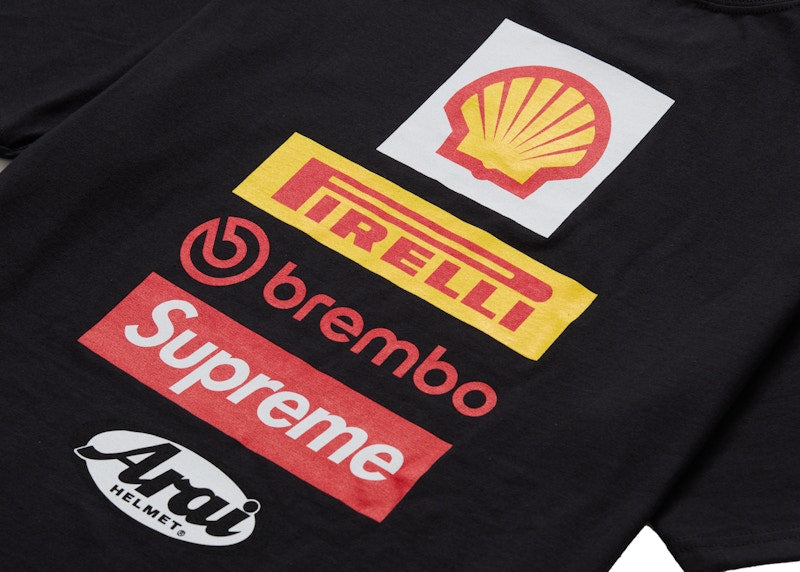 T-shirt Supreme Ducati Logo Noir