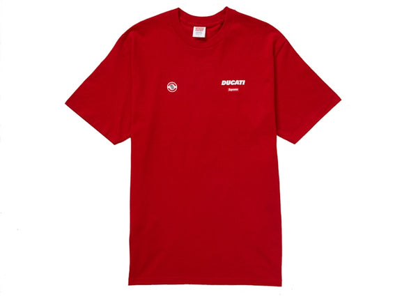 T-shirt Supreme Ducati Logo Rouge 