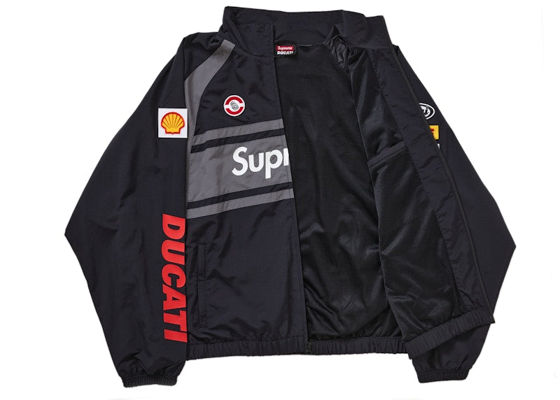 Veste de survêtement Supreme Ducati noire 