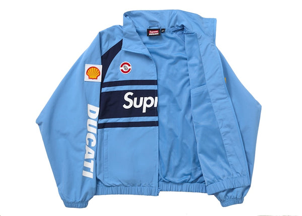 Veste de survêtement Supreme Ducati bleu clair 