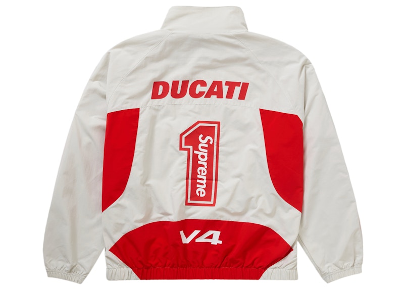 Veste de survêtement Supreme Ducati gris clair 