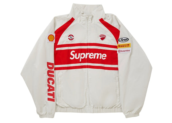 Veste de survêtement Supreme Ducati gris clair 