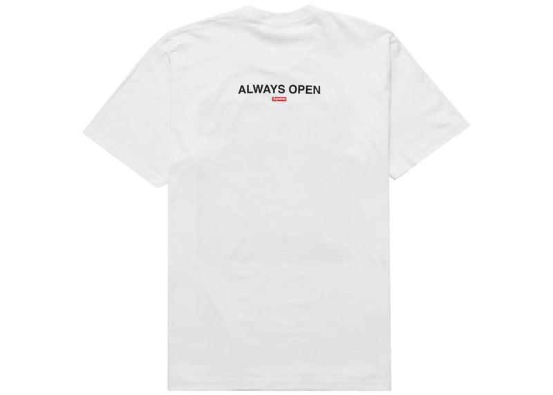 T-shirt Supreme Gas blanc