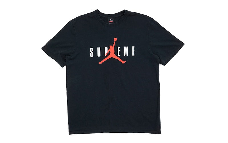 T-shirt Supreme Jordan noir