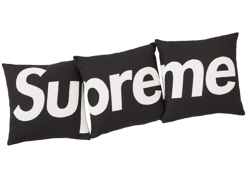 Coussin Supreme Jules Pansu (lot de 3) Noir