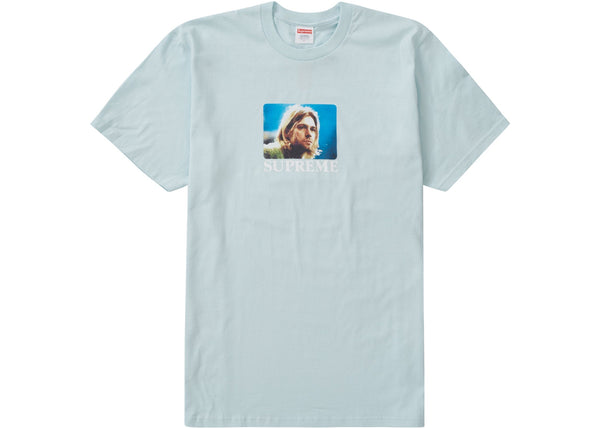 T-shirt Supreme Kurt Cobain bleu pâle