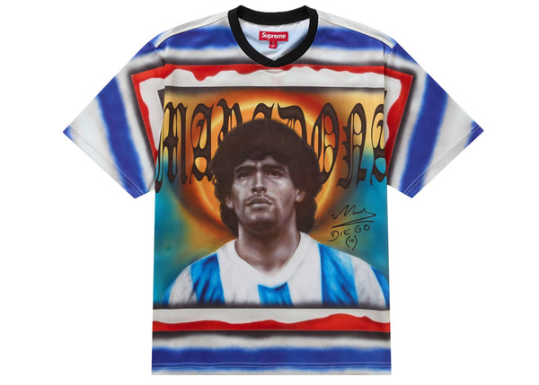 Maillot de football Supreme Maradona multicolore